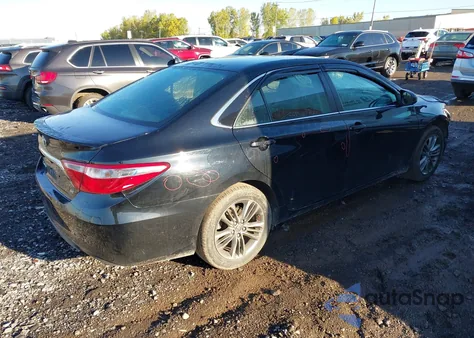 2016 Toyota Camry Se z USA, uszkodzony, nr VIN 4T1BF1FK3GU613296